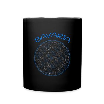 Bavaria, Bayern - Tasse einfarbig - Schwarz - Vorne