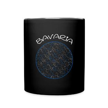Bavaria, Bayern - Tasse einfarbig - Schwarz - Vorne