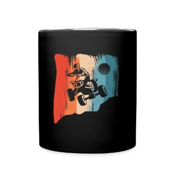 Quad Bike Offroad Vintage Quad Rider VTT - Mug uni - noir - Devant