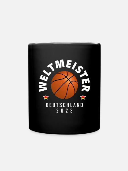 Basketball Weltmeister 2023 - Tasse einfarbig - Schwarz