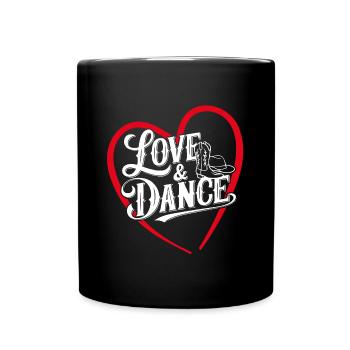 Ready for Line Dance Stomp Down - Full Colour Mug - black - Front