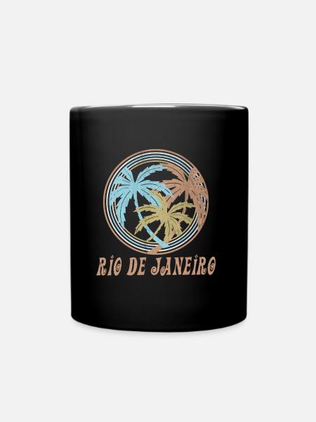 Rio de Janeiro - Full Colour Mug - black