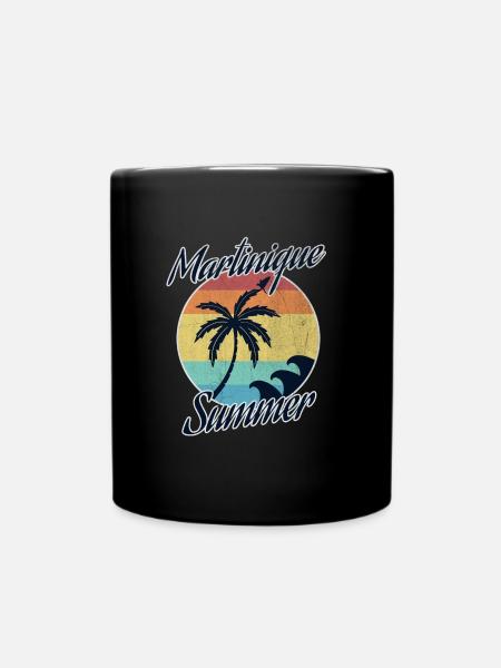 Martinique - Tasse einfarbig - Schwarz