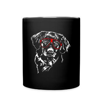 NOVA SCOTIA DUCK TOLLING RETRIEVER Dog Wilsigns - Full Colour Mug - black - Front