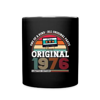 Original May 1976 47th Birthday Gift Men - Full Colour Mug - black - Front