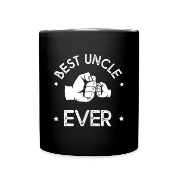 Gift uncle best uncle ever - Full Colour Mug - black - Front