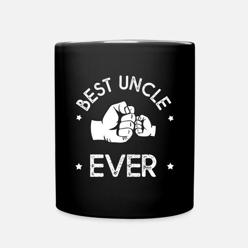 Cadeau tonton best uncle ever - Mug uni - noir