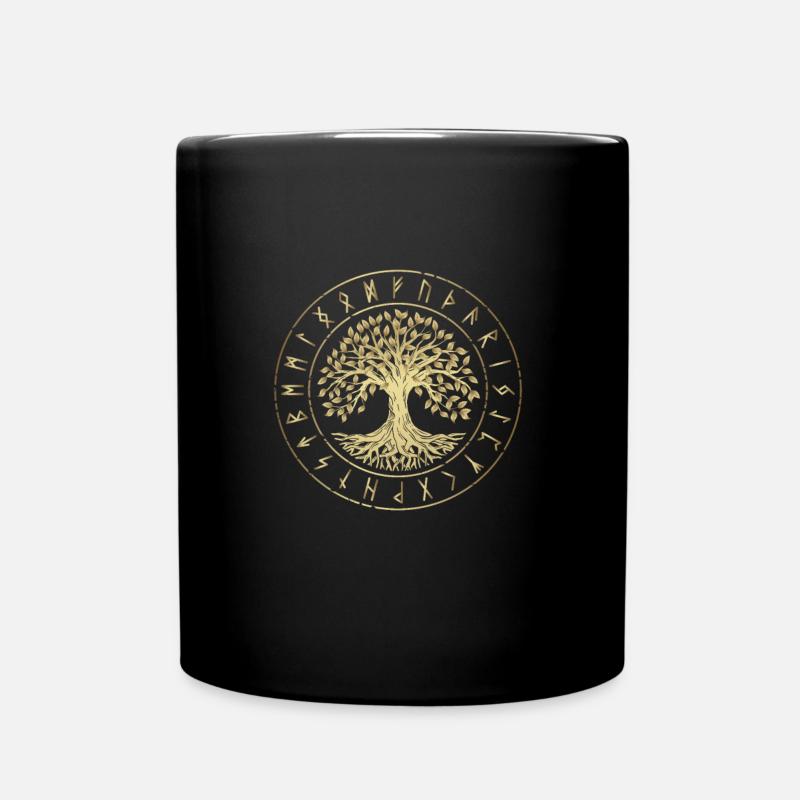 Arbre de vie de Lebensbaum - Mug uni - noir