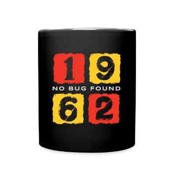 Anniversaire Vintage 60 Ans Né En 1962 - Mug uni - noir - Devant