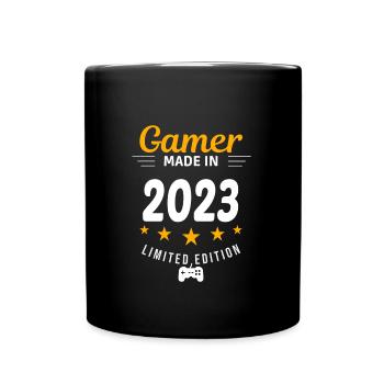 Gamer made in 2023 - Full Colour Mug - black - Front