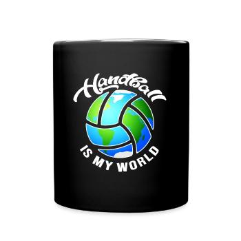 handball handball player handball world - Full Colour Mug - black - Front