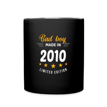 Bad Boy aus dem Jahr 2010 - Tasse einfarbig - Schwarz - Vorne
