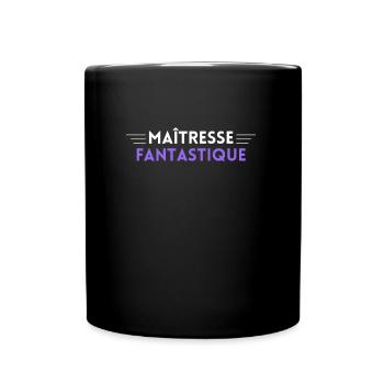 MAÎTRESSE fantastique - Mug uni - noir - Devant
