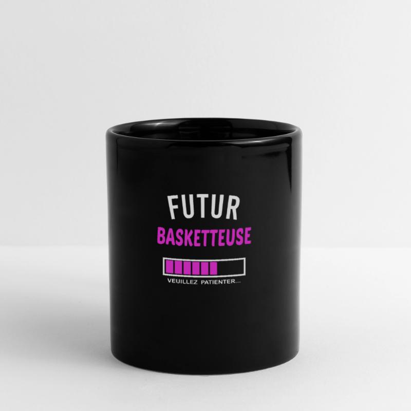 futur basketteuse Mug uni