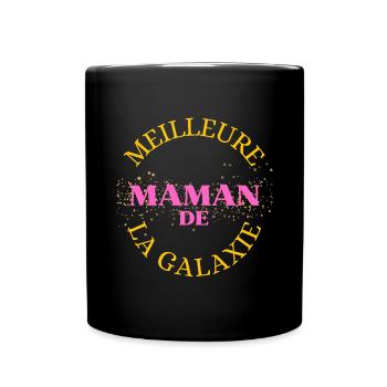 Meilleure maman de la galaxie - cadeau noël, fête - Mug uni - noir - Devant