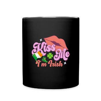 St Paddy's St Patricksday St Patrick Day - Full Colour Mug - black - Front