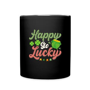 St Paddy's St Patricksday St Patrick Day - Full Colour Mug - black - Front