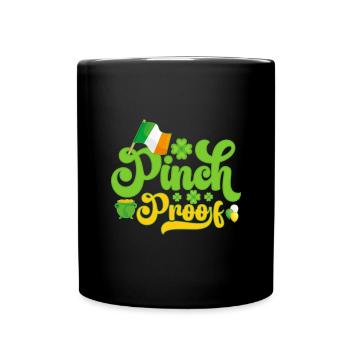 St Paddy's St Patricksday St Patrick Day - Full Colour Mug - black - Front