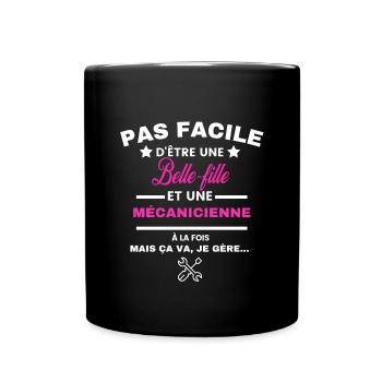 Papa NORMAND - Mug uni - noir - Devant