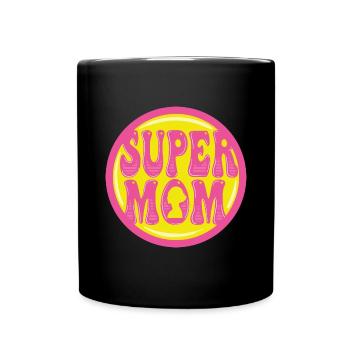 Fête des Mères Maman Maman Maman - Mug uni - noir - Devant