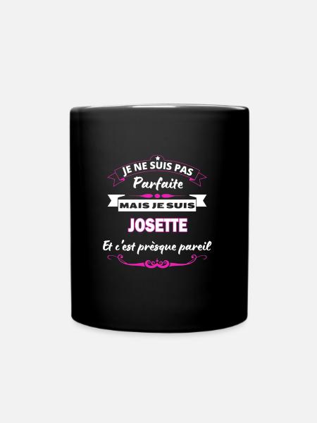 je ne suis pas Parfaite Josette - Mug uni - noir