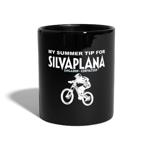 Mein Sommertip für Silvaplana Engadin Mountainbike - Tasse einfarbig