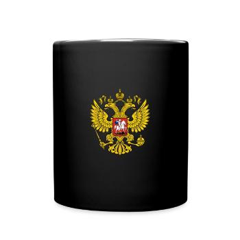 Russia - Mug uni - noir - Devant