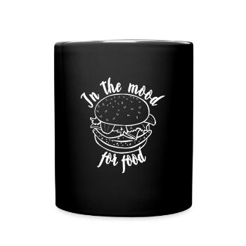 HAMBURGER - IN THE MOOD FOR FOOD (w) - Mug uni - noir - Devant