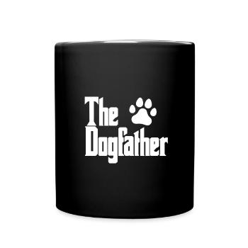 The Dogfather - Tasse einfarbig - Schwarz - Vorne