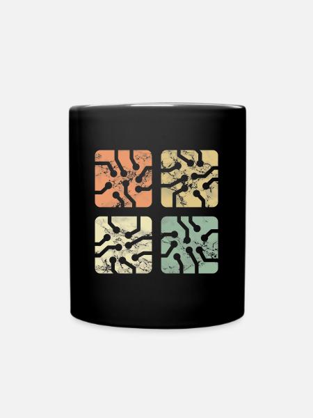 Electronics engineer board - Full Colour Mug - black