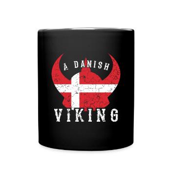 Viking Danemark - Mug uni - noir - Devant