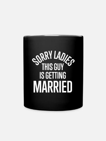 Bräutigam - Tasse einfarbig - Schwarz