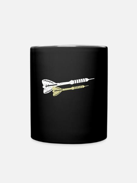 fléchettes fléchette flèche - Mug uni - noir