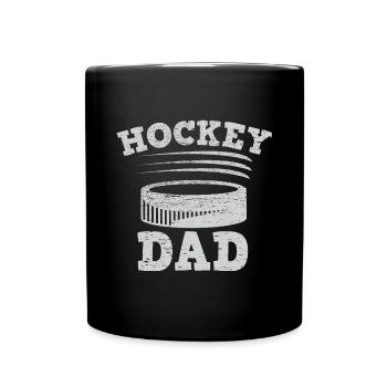 Hockey sur glace Patins Puck Hockey - Mug uni - noir - Devant