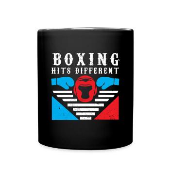 Boxe Boxer Gants de boxe Boxing Club de boxe Club de boxe - Mug uni - noir - Devant