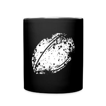 Rugby Player Rugby Gift Rugby Coach - Full Colour Mug - black - Front