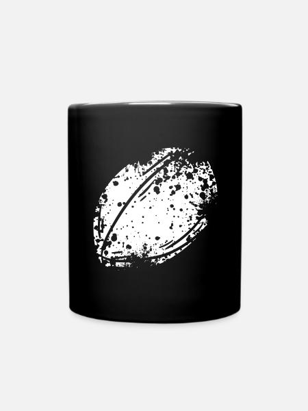 Joueur de rugby Rugby Cadeau Entraîneur de rugby - Mug uni - noir