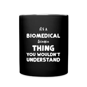 C’est une science biomédicale... - Mug uni - noir - Devant