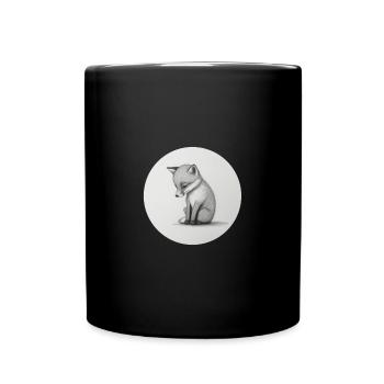 Fox - Full Colour Mug - black - Front