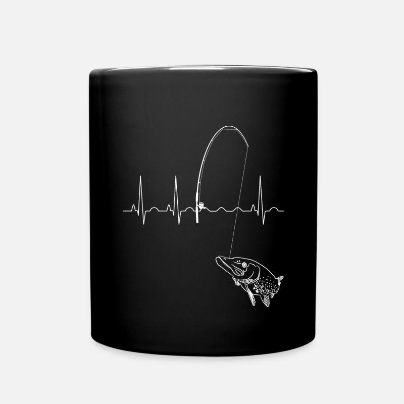 Pike - Full Colour Mug - black