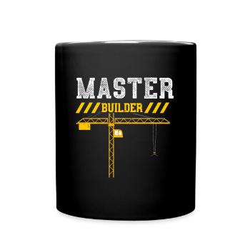Master Builder - Tasse einfarbig - Schwarz - Vorne