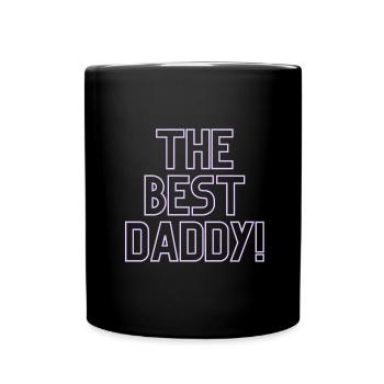 Bester Papa! - Tasse einfarbig - Schwarz - Vorne