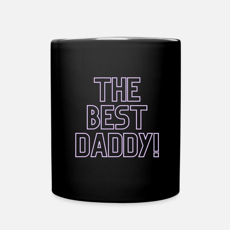 Bester Papa! - Tasse einfarbig - Schwarz