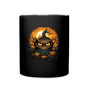 Night of the Spooky Pumpkin - Full Colour Mug - black - Front