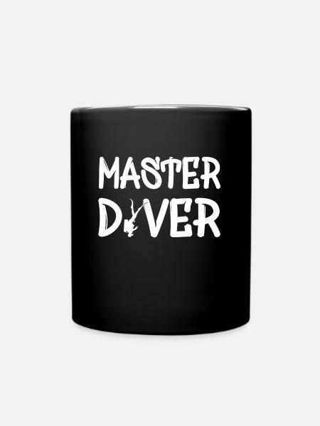 Master Diver - Tasse einfarbig - Schwarz