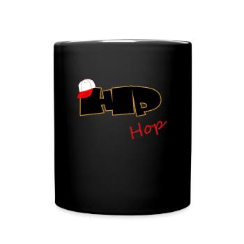 Hip Hop Rap - MC - Breakdance - Tasse einfarbig - Schwarz - Vorne