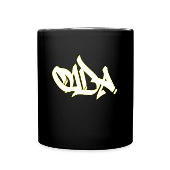 Oida - Tasse einfarbig - Schwarz - Vorne