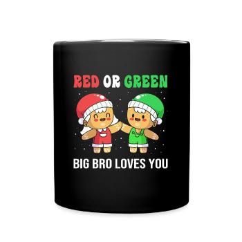 Révélation du sexe de Noël - Mug uni - noir - Devant