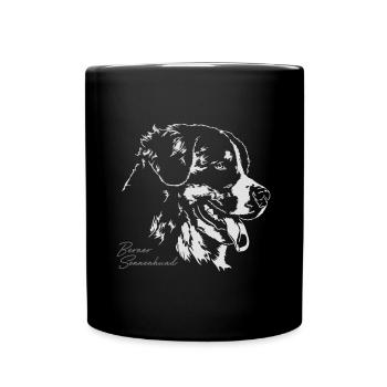 BERNER SENNENHUND Portrait Wilsign's gift idea - Full Colour Mug - black - Front