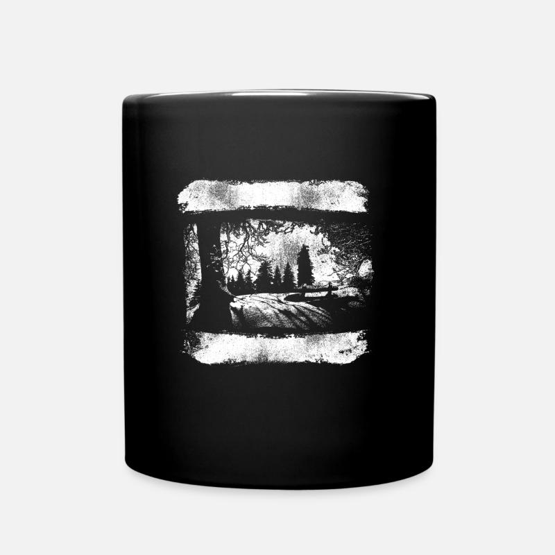 wilderness - Full Colour Mug - black